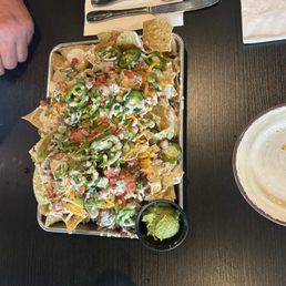 MASSIVE plate of District 37 nachos MASSIVE plate of District 37 nachos