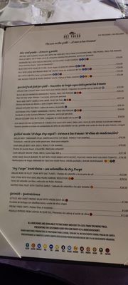 Menu photo 3 Pez Fuego Madrid, M