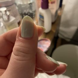 See through polish