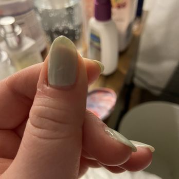 Refresh Nail Spa - See through polish - Nail Salons Near Me - New York, New York