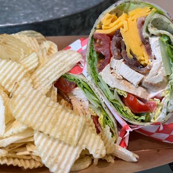 The Glasshouse Café - Chicken club wrap. - Cafes Near Me - Miami, Florida The Glasshouse Café - Chicken club wrap. - Cafes Near Me - Miami, Florida