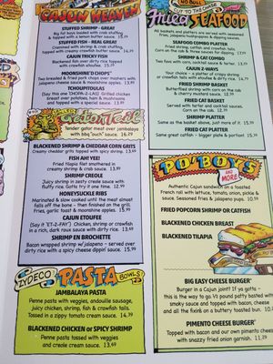 Menu photo 2 Razzoo's Cajun Cafe Cedar Hill, TX Menu photo 2 Razzoo's Cajun Cafe Cedar Hill, TX
