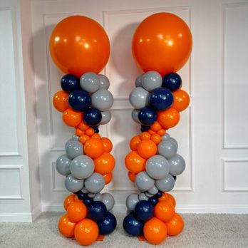 Sky Joy Balloons - Columms to attract customers to your business.
May be customized with companies' logo. - Balloon Services Near Me - Mission Viejo, California