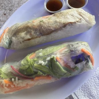 Rice Box & Boba  - Pork sausage spring rolls. - Laotian Near Me - Albuquerque, New Mexico