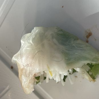 Pho Hung Cali - Black hair stuck inside rice paper - Vietnamese Near Me - Chula Vista, California