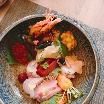 Sushi Hachi - Chirashi bowl , photo courtesy of friend - Sushi Bars Near Me - Washington, DC, District of Columbia