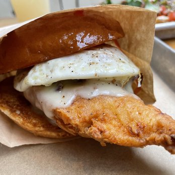 The Crack Shack - Senor Croque Sandwich - Chicken Shop Near Me - Costa Mesa, California