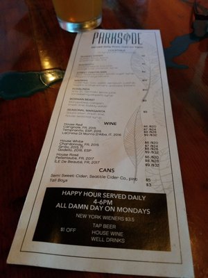 Parkside Bar & Bistro by null