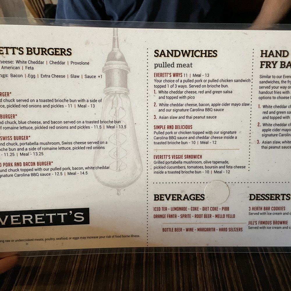 Everett's - Menu - American Near Me - Omaha, Nebraska Everett's - Menu - American Near Me - Omaha, Nebraska
