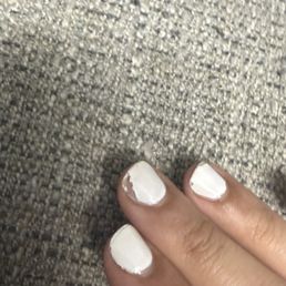 Day 2: paint already chipping off ; regardless of the high end  "organic" nail paint used. Please.
