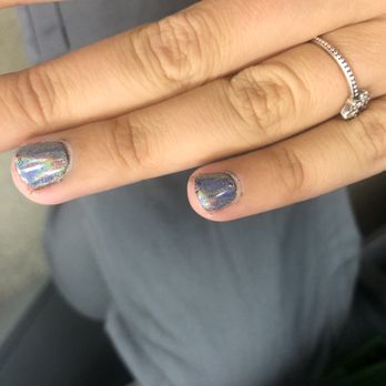 Tulip Nail Spa - Chrome dip nails - Nail Salons Near Me - Knoxville, Tennessee