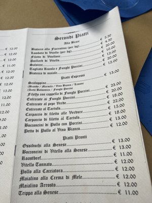 Menu photo 2 Taverna di Cecco Siena, SI