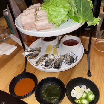ILCHA - Braised pork belly & oysters - Korean Near Me - San Francisco, California ILCHA - Braised pork belly & oysters - Korean Near Me - San Francisco, California