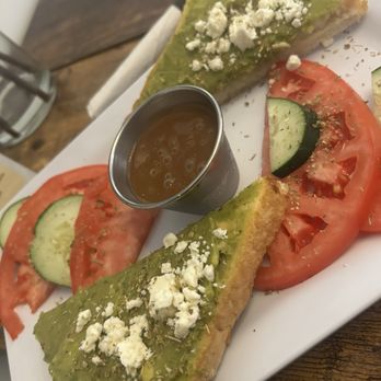Just Love Coffee Cafe - Toast - great bread and the dipping sauce made it even better ! - Cafes Near Me - Alpharetta, Georgia Just Love Coffee Cafe - Toast - great bread and the dipping sauce made it even better ! - Cafes Near Me - Alpharetta, Georgia