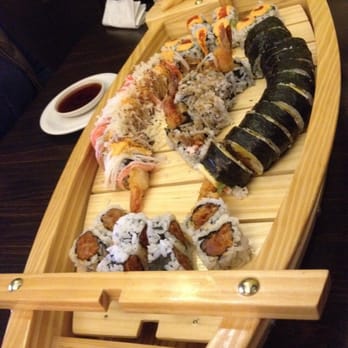 Stone Bowl - Sushi boat! So delicious - Sushi Bars Near Me - Cincinnati, Ohio