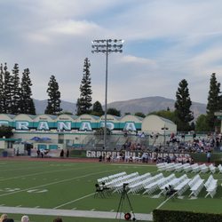 Granada Hills Charter - Waiting for Graduation to begin - 2022.