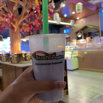 Sushi Kingdom - Ube Bubble milk tea - Sushi Bars Near Me - Dunwoody, Georgia