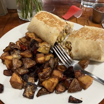 Cherry Street Kitchen - Breakfast burrito. (I ordered the potatoes well done and they amazing!) - Sandwiches Near Me - Tulsa, Oklahoma Cherry Street Kitchen - Breakfast burrito. (I ordered the potatoes well done and they amazing!) - Sandwiches Near Me - Tulsa, Oklahoma