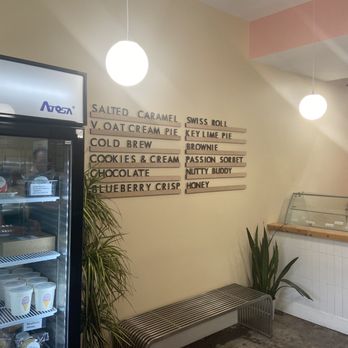 Lucy Boone Ice Cream - Flavors on the wall - Ice Cream & Frozen Yogurt Near Me - New Orleans, Louisiana