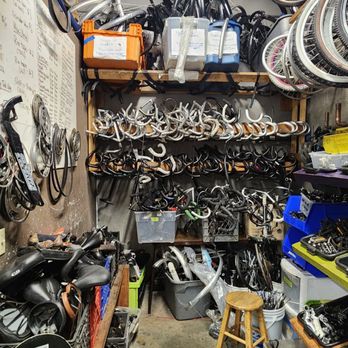 The Bike Kitchen - Parts room - Bikes Near Me - San Francisco, California The Bike Kitchen - Parts room - Bikes Near Me - San Francisco, California