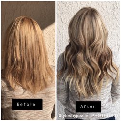 Lavish Lox Beauty Lounge - Check out this babe get your hair ready for the holidays