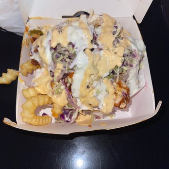Baba's Hot Chicken - Loaded Fries go hard!! - Chicken Shop Near Me - Riverside, California