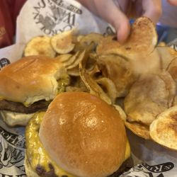 Carolina Wings And Rib House - Kids cheeseburger minis