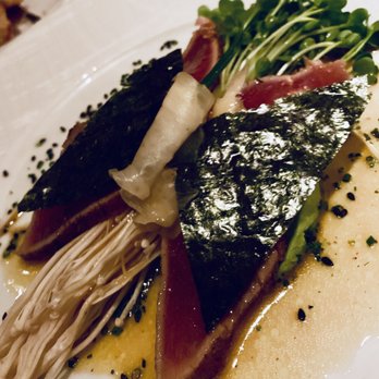 Gary Danko - Seared Ahi Tuna with Nori and Mushrooms - New American Near Me - San Francisco, California