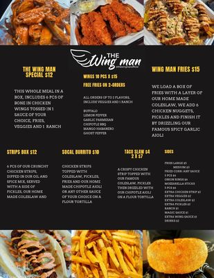 Menu photo 4 The Wing Man Los Angeles, CA Menu photo 4 The Wing Man Los Angeles, CA