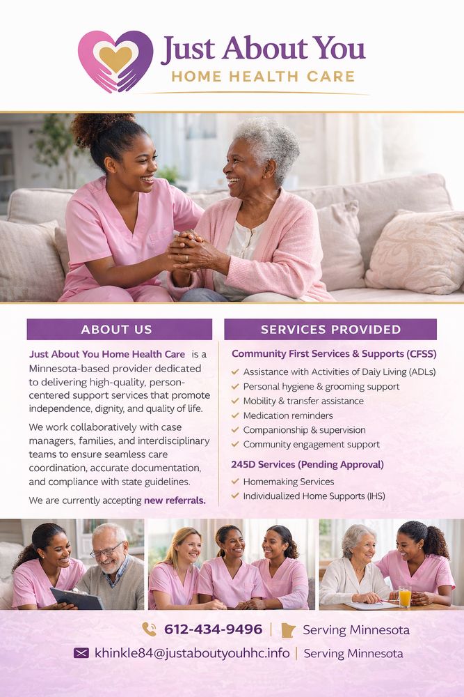 Just About You - home care agency in Saint Paul, MN