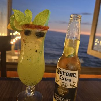Splash Baja - She was the Pepino margarita with Mr Corona Extra they loved their view of the ocean!! - Mexican Near Me - Primo Tapia, BCN Splash Baja - She was the Pepino margarita with Mr Corona Extra they loved their view of the ocean!! - Mexican Near Me - Primo Tapia, BCN