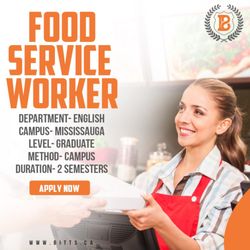BITTS International Career College - Food service worker