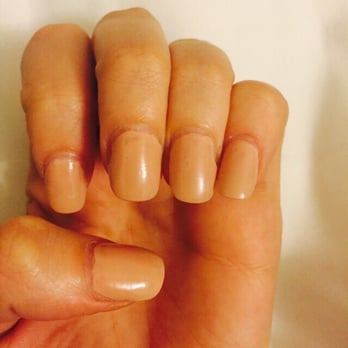 Sutter Nails - 5 days after getting the nails done. Chips on the middle and ring fingers and growth clearly shows the bad job to begin with. - Nail Salons Near Me - San Francisco, California Sutter Nails - 5 days after getting the nails done. Chips on the middle and ring fingers and growth clearly shows the bad job to begin with. - Nail Salons Near Me - San Francisco, California