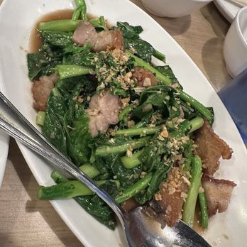 Bangkok Soul - Crispy pork with Chinese broccoli - Seafood Near Me - Alhambra, California