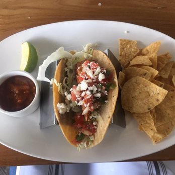 Duke's La Jolla - Half of Fish Tacos order - New American Near Me - La Jolla, California
