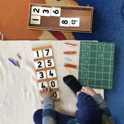 Little London Montessori - Montessori work cycle: Math