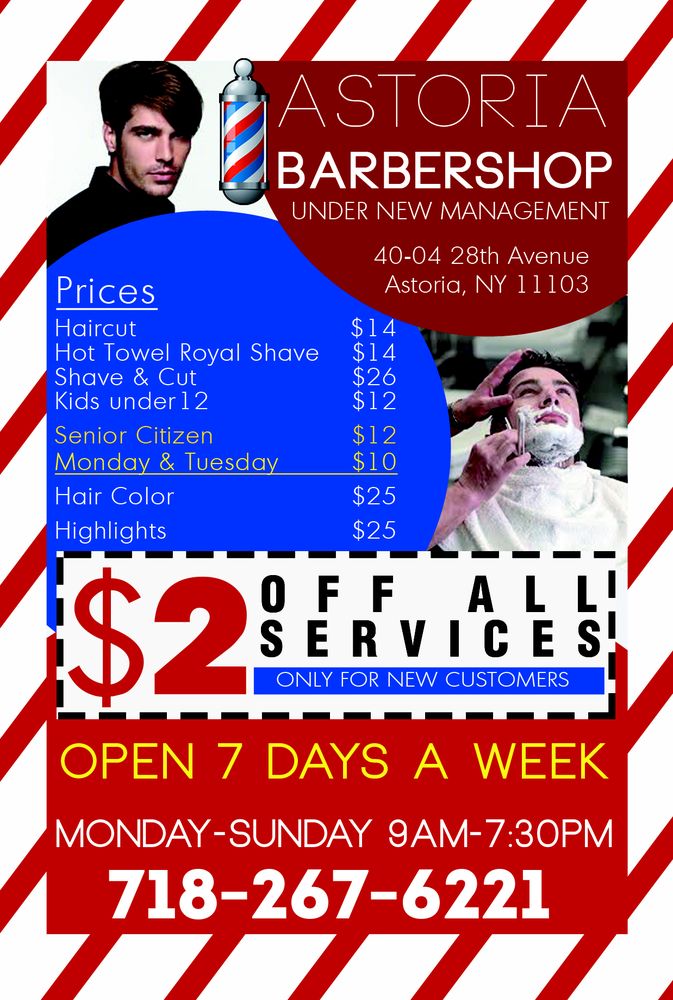 Astoria Barbershop Logo