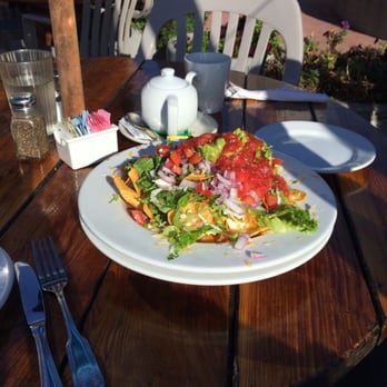 Blue Sky Bistro - Vegetarian full plate of nachos - Seafood Near Me - Morro Bay, California Blue Sky Bistro - Vegetarian full plate of nachos - Seafood Near Me - Morro Bay, California