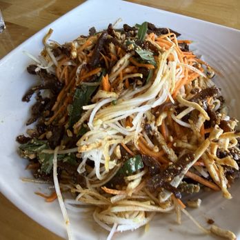 Merit Vegan Restaurant - 10. Green Papaya Salad - Vegetarian Near Me - Sunnyvale, California