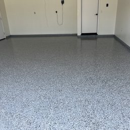 New epoxy flooring