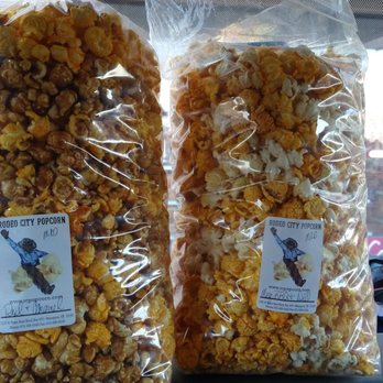 Jalopy Joe’s - two bags of popcorn - Candy Stores Near Me - Mesquite, Texas