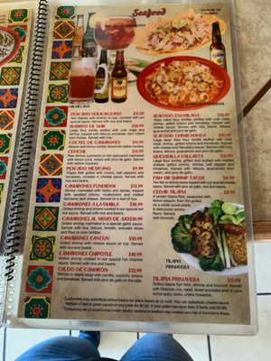Menu photo 7 Cancun Mexican Grill Ellis, KS