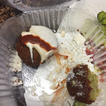 The Halal Guys - Side of falafel - Halal Near Me - Newark, New Jersey