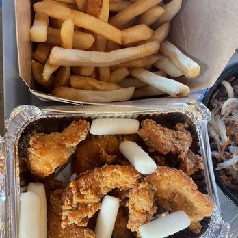 Dosirak - Boneless fried chicken and French Fries - Korean Near Me - Westerly, Rhode Island Dosirak - Boneless fried chicken and French Fries - Korean Near Me - Westerly, Rhode Island