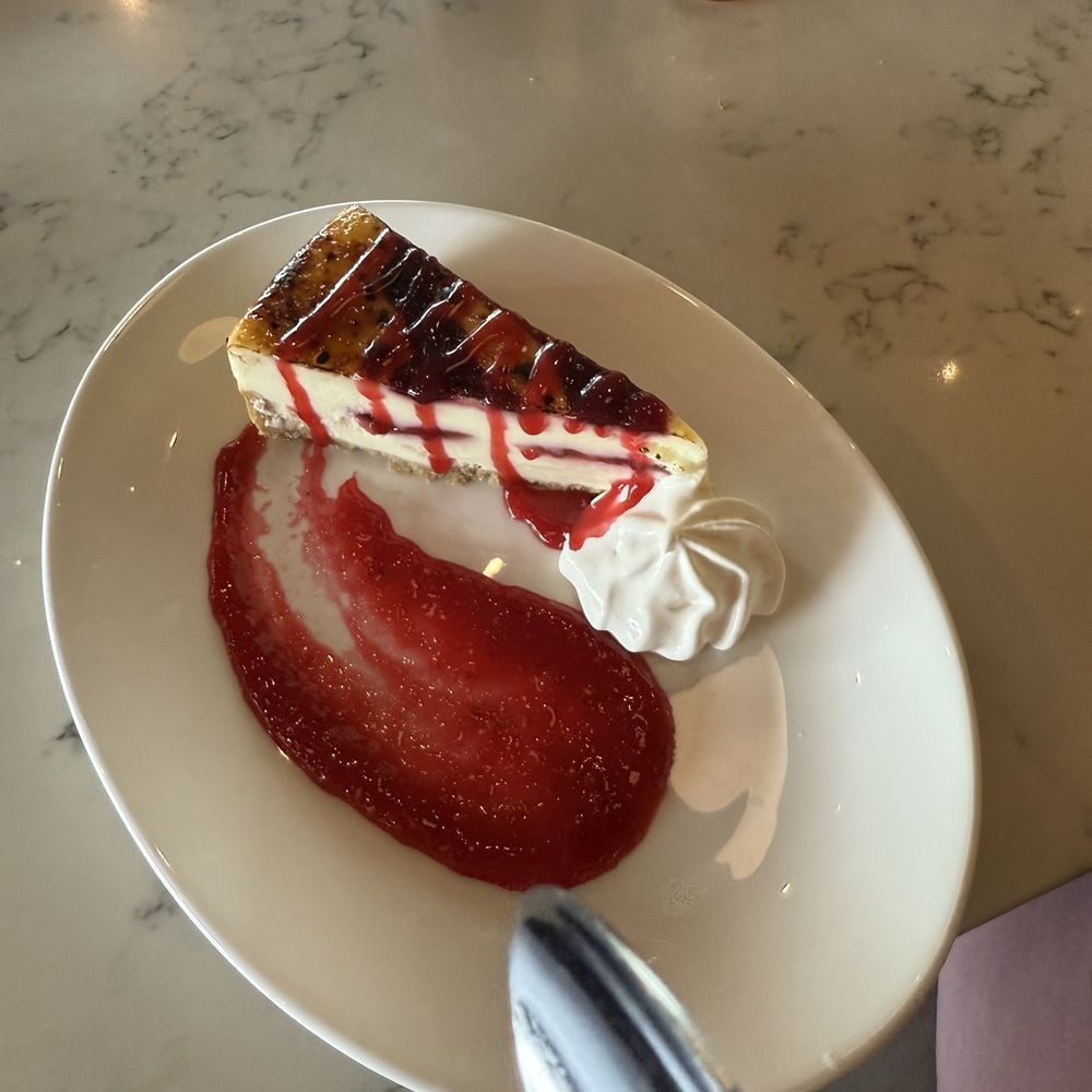 ENZO Italian Restaurant - Raspberry Brulee Cheesecake - Italian Near Me - Moses Lake, Washington