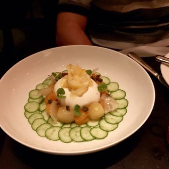 The Clocktower - Burrata appetiser - British Near Me - New York, New York The Clocktower - Burrata appetiser - British Near Me - New York, New York