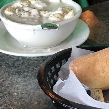 The Causeway Restaurant - Cup of clam chowder, which really is a "bowl". - Seafood Near Me - Gloucester, Massachusetts The Causeway Restaurant - Cup of clam chowder, which really is a "bowl". - Seafood Near Me - Gloucester, Massachusetts