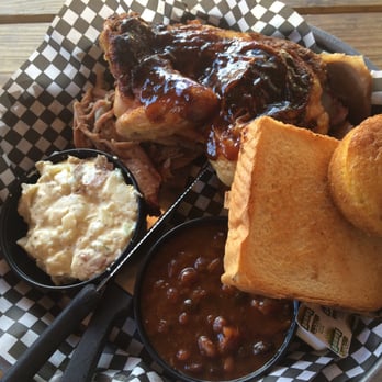Smokin' Dave's BBQ & Brew - Huge servings. Three meat platter with sides :) - Barbeque Near Me - Lyons, Colorado Smokin' Dave's BBQ & Brew - Huge servings. Three meat platter with sides :) - Barbeque Near Me - Lyons, Colorado
