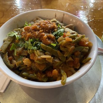 Yoli's Mexican Grill - Pork Chile verde, black beans, butter rice, extra nopales and hot sauce! - Mexican Near Me - Riverside, California