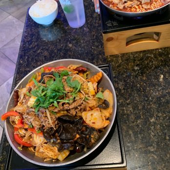Basil Thai - DP1. Beef Spicy Dry Pot and build your own hot pot - Thai Near Me - Austin, Texas